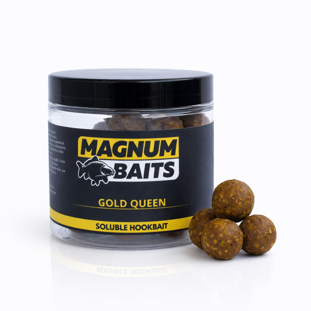 soluble hookbait gold queen – 24mm