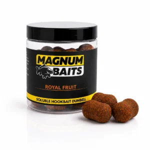 SOLUBLE HOOKBAIT DUMBELL ROYAL FRUIT - 18x24mm